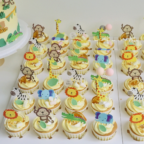 Cake Topper, Cupcake Decorations - Set Pack 40pcs