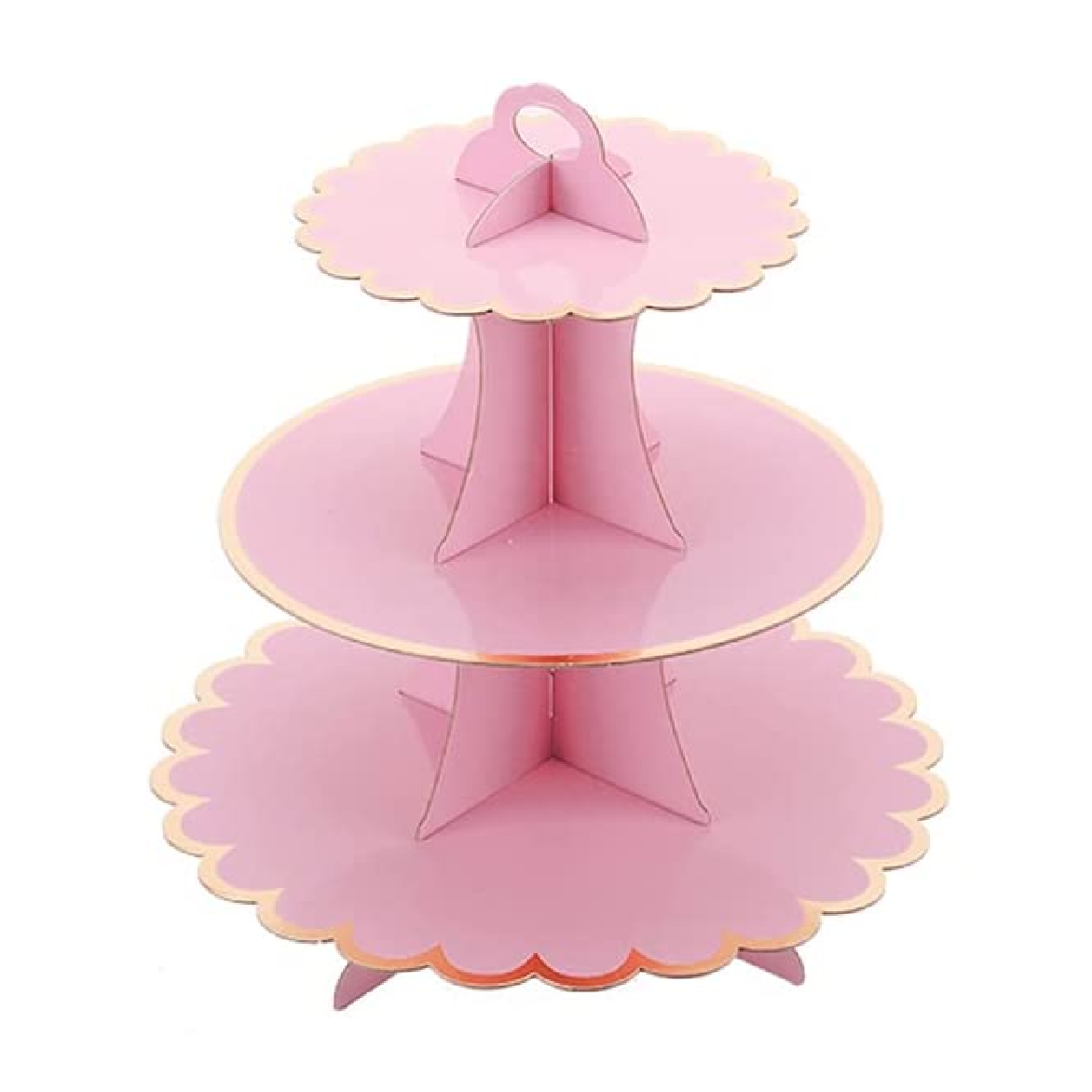 Cupcake Stand/Tower - 3 Tier Cupcake Display - Pink