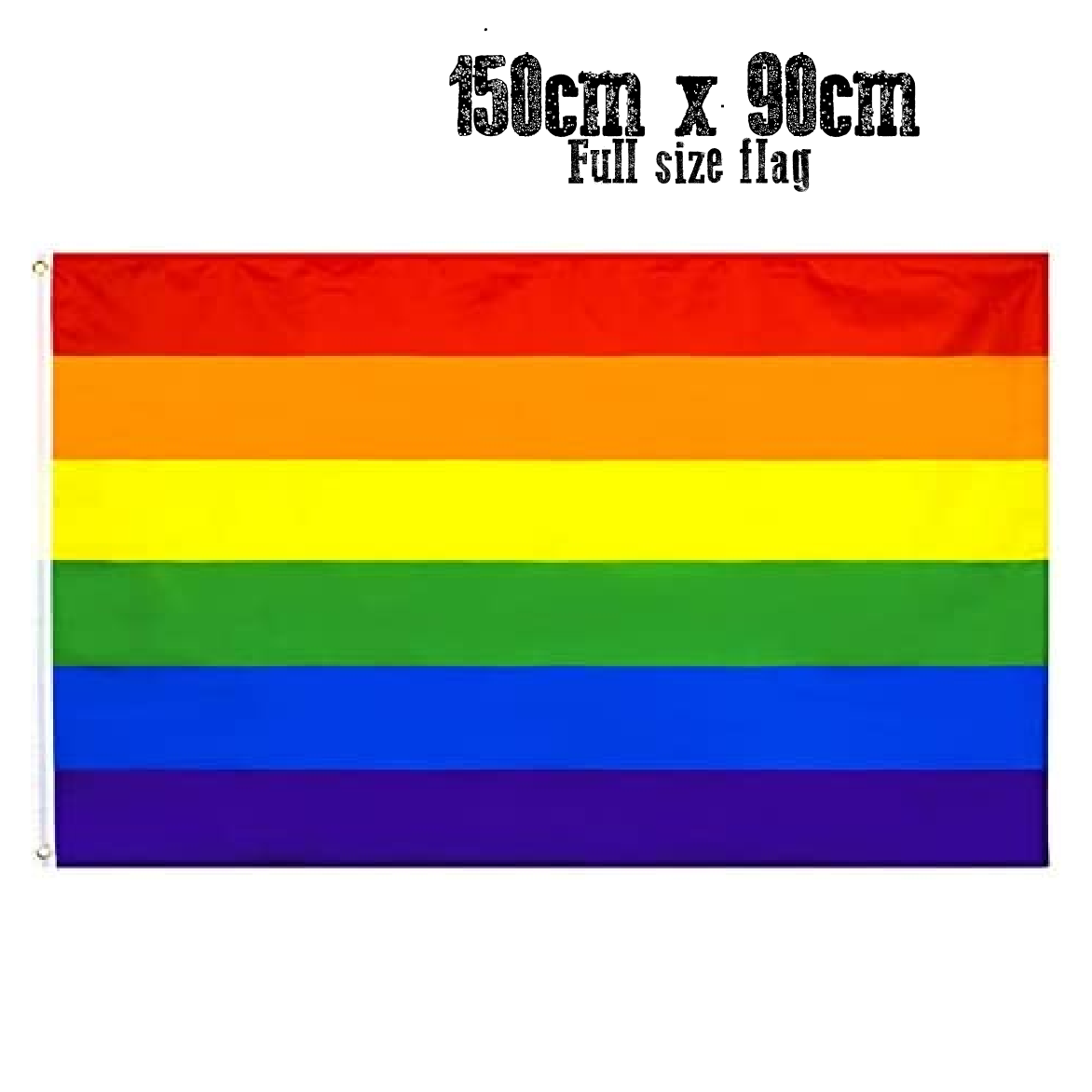 Cake and Party Decoration - Party Flag - LGBTQ Pride Flag Rainbow Flag - A