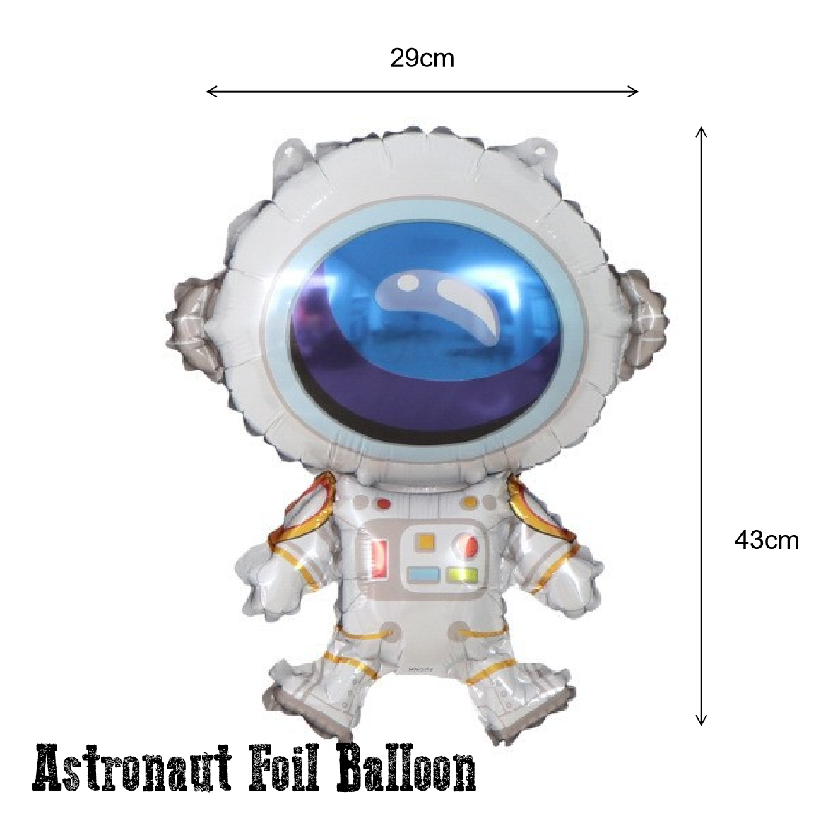 Party Decoration Balloon - Astronaut Foil Balloon - Medium