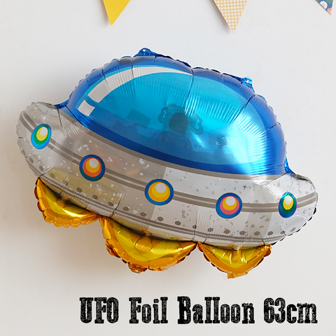 Party Decoration Balloon - UFO Foil Balloon - Flying saucer UFO 63cm