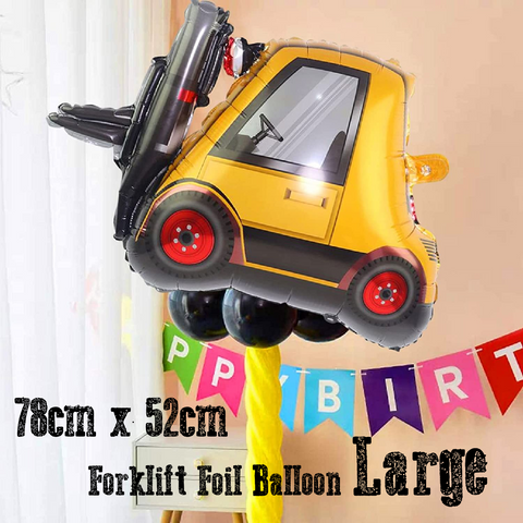 Party Decoration Balloon - Foil Balloon - Large Forklift