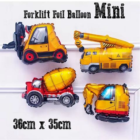 Party Decoration Balloon - Foil Balloon - Mini Forklift