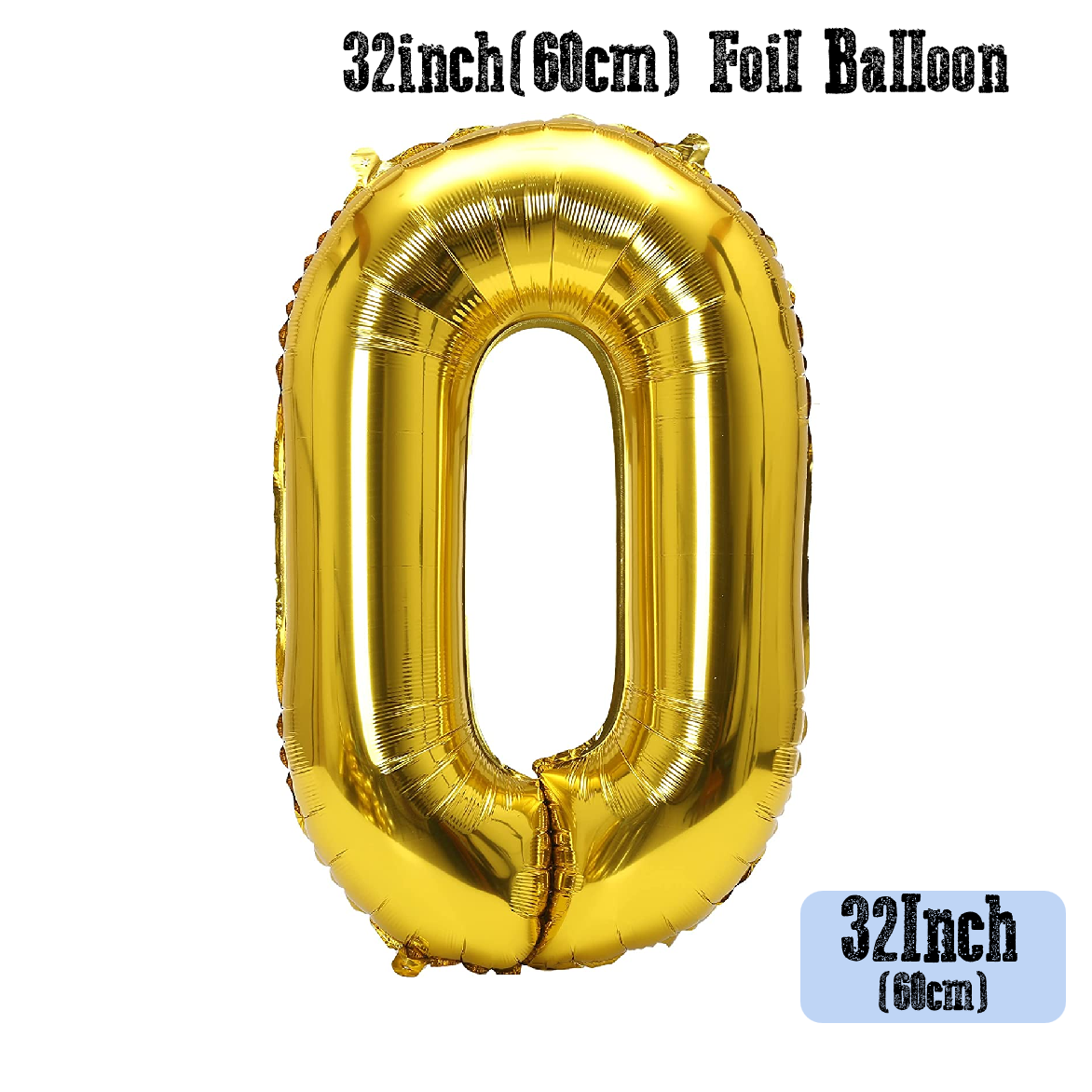 Party Decoration Balloon - 32 Inch Gold #0
