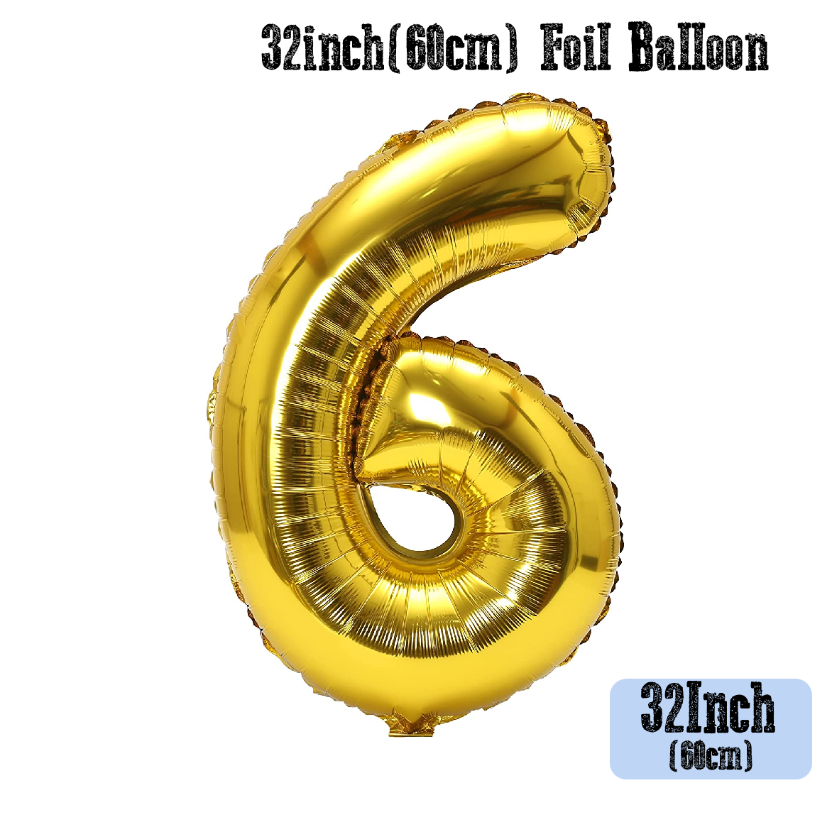 Party Decoration Balloon - 32 Inch Gold #6