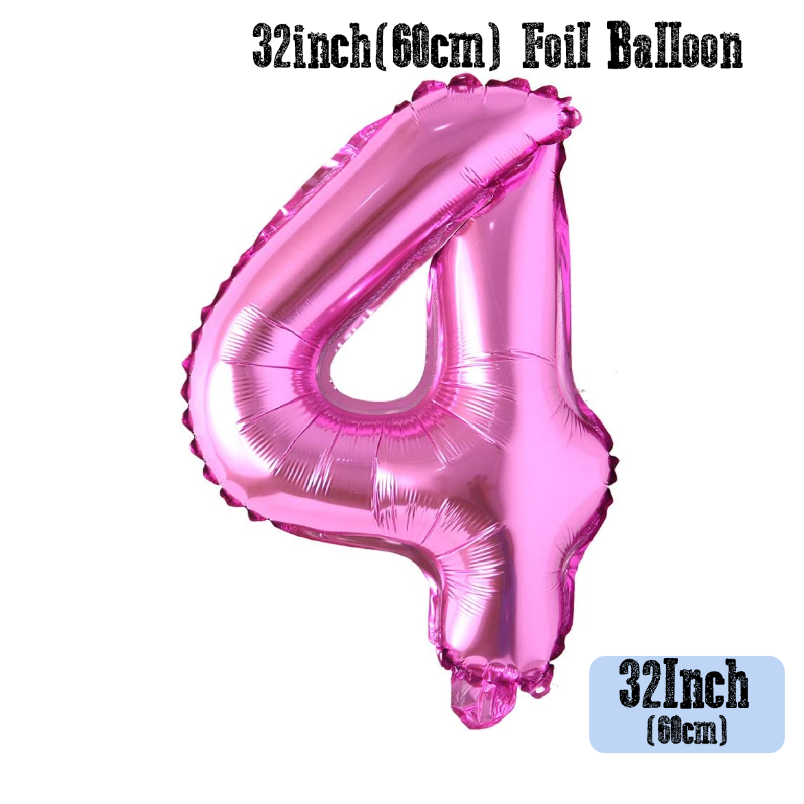 Party Decorations Balloon - 32 Inch Rose Pink #4