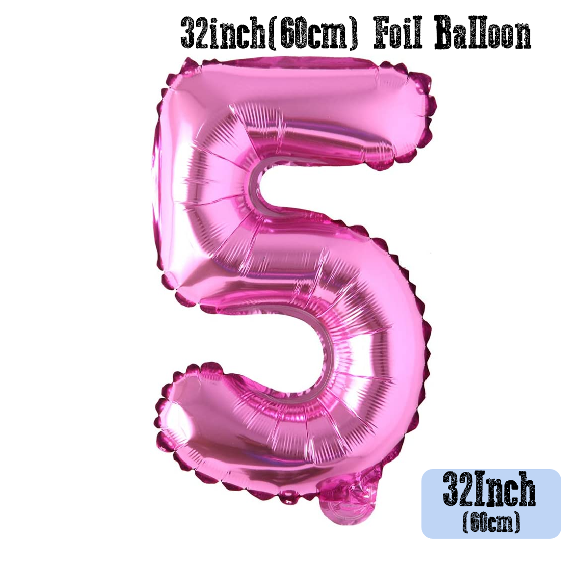Party Decoration Balloon - 32 Inch Rose Pink #5