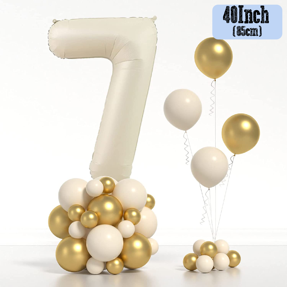 Party Decoration Balloon - 40 Inch Cream #7