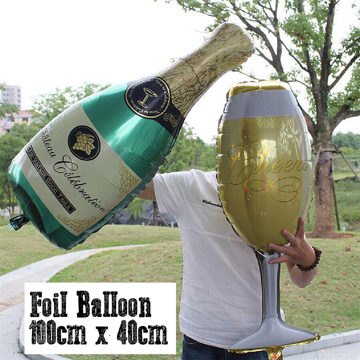 Party Decorations Balloon/ Large Foil Balloon - Wine Glass