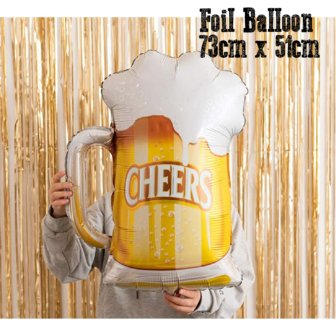 Party Decoration Balloon/ Large Foil Balloon - Beer Mug