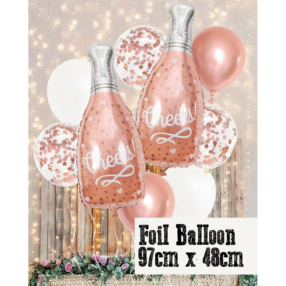 Party Decoration Balloon/ Large Foil Balloon - Cheers
