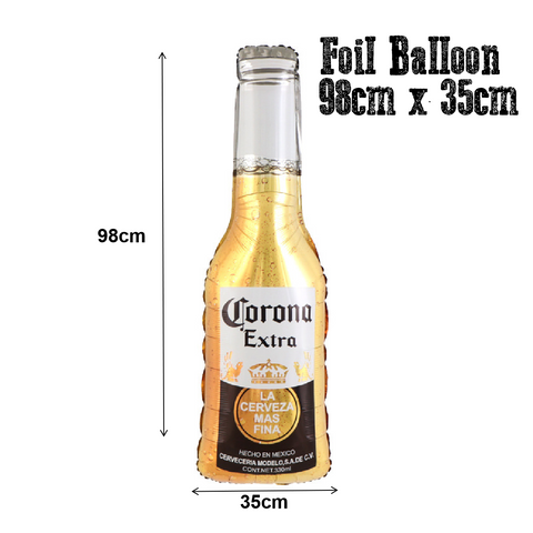 Party Decoration Balloon/ Large Foil Balloon - Corona Beer Bottle