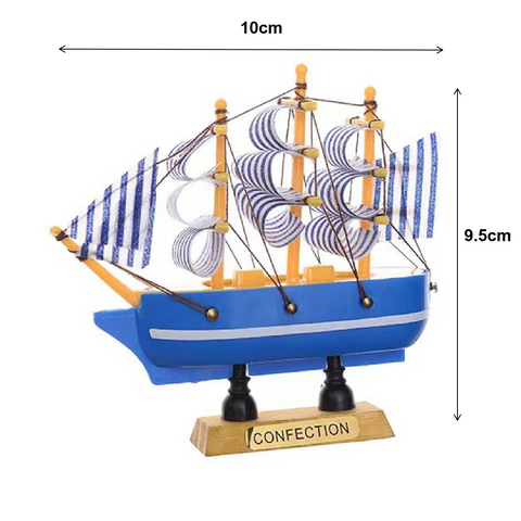 Cake Topper - Sailing Ship Boat