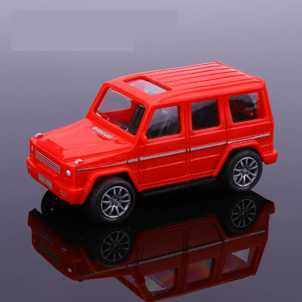 Cake Topper, Cake Decorations-  '4 x 4' off road vehicle - red - Rampant Coffee Company