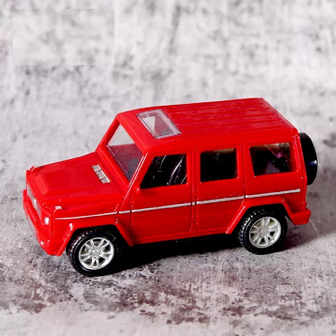 Cake Topper, Cake Decorations-  '4 x 4' off road vehicle - red - Rampant Coffee Company