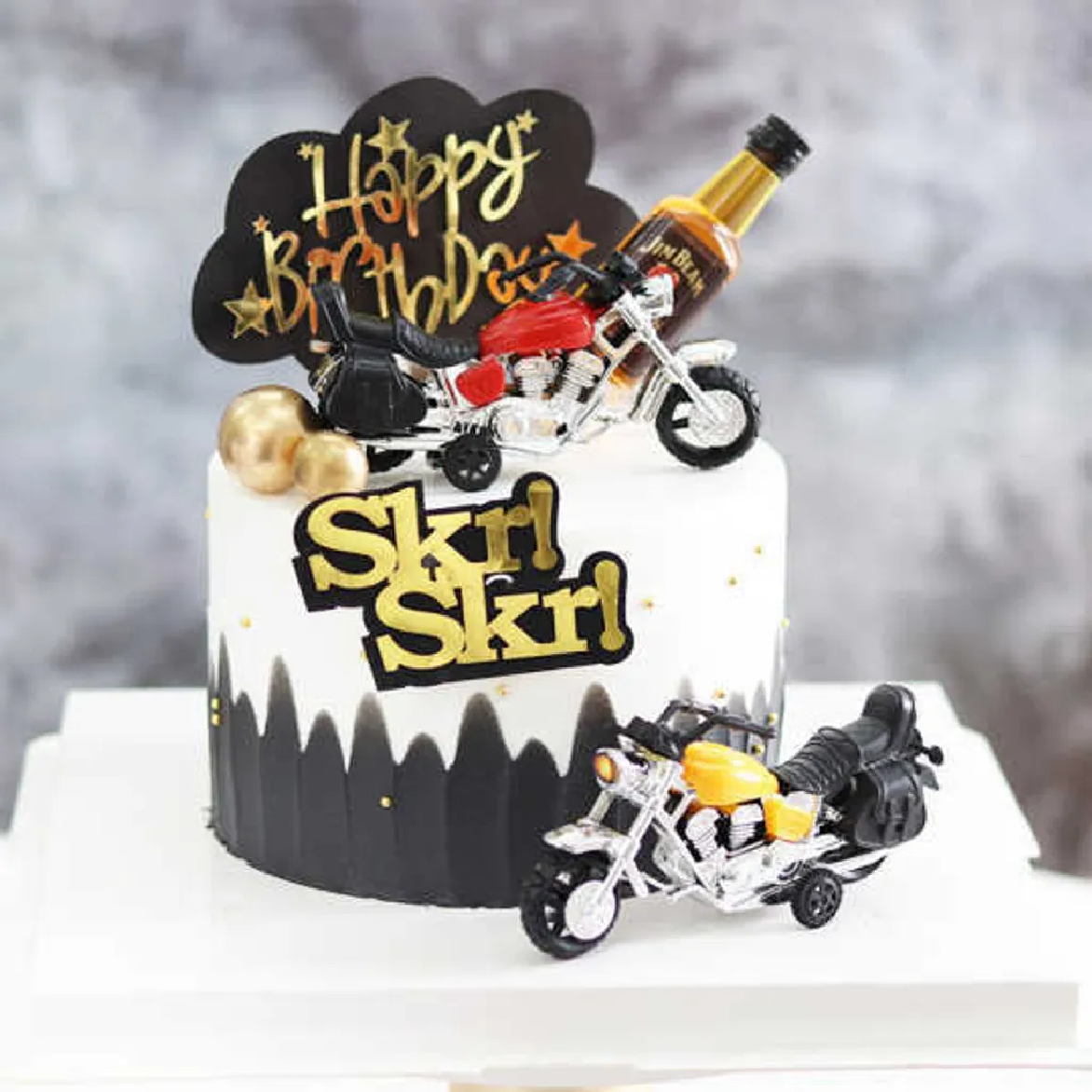 Motorcycle Birthday Cake – Tre Mari Bakery