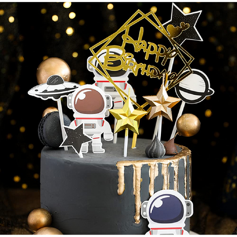 Cake Candle Cupcake Candle - Gold Star - Rampant Coffee Company