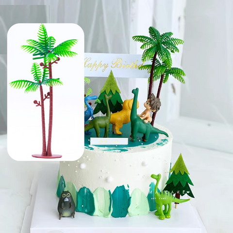 Cake Decoration, Cake Topper - Coconut Palm - Large